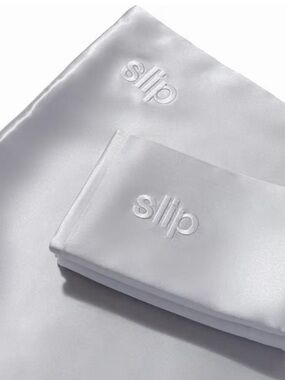 Slip 100% Silk Envelope Pillowcase Silver